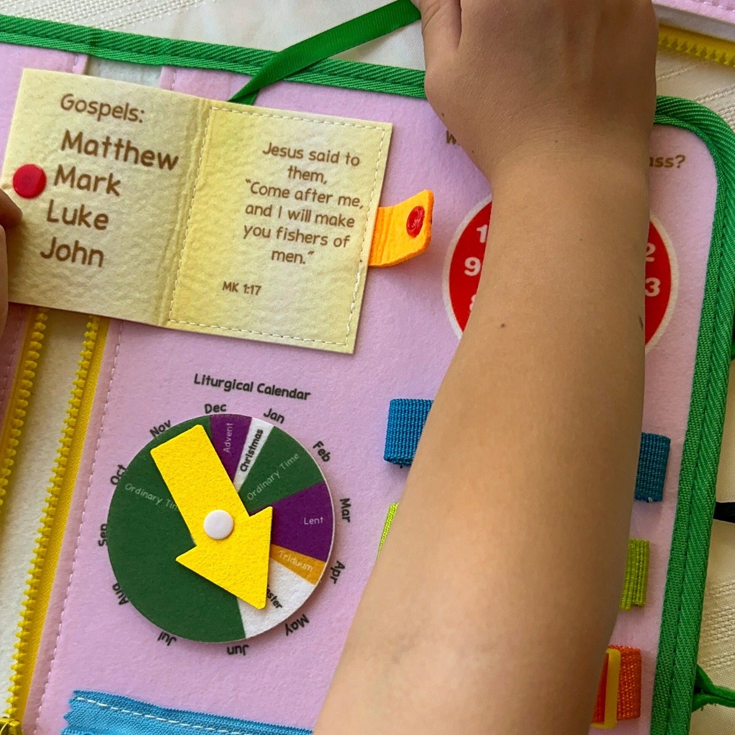 My Pray & Play Busy Book: A Quiet Felt Book